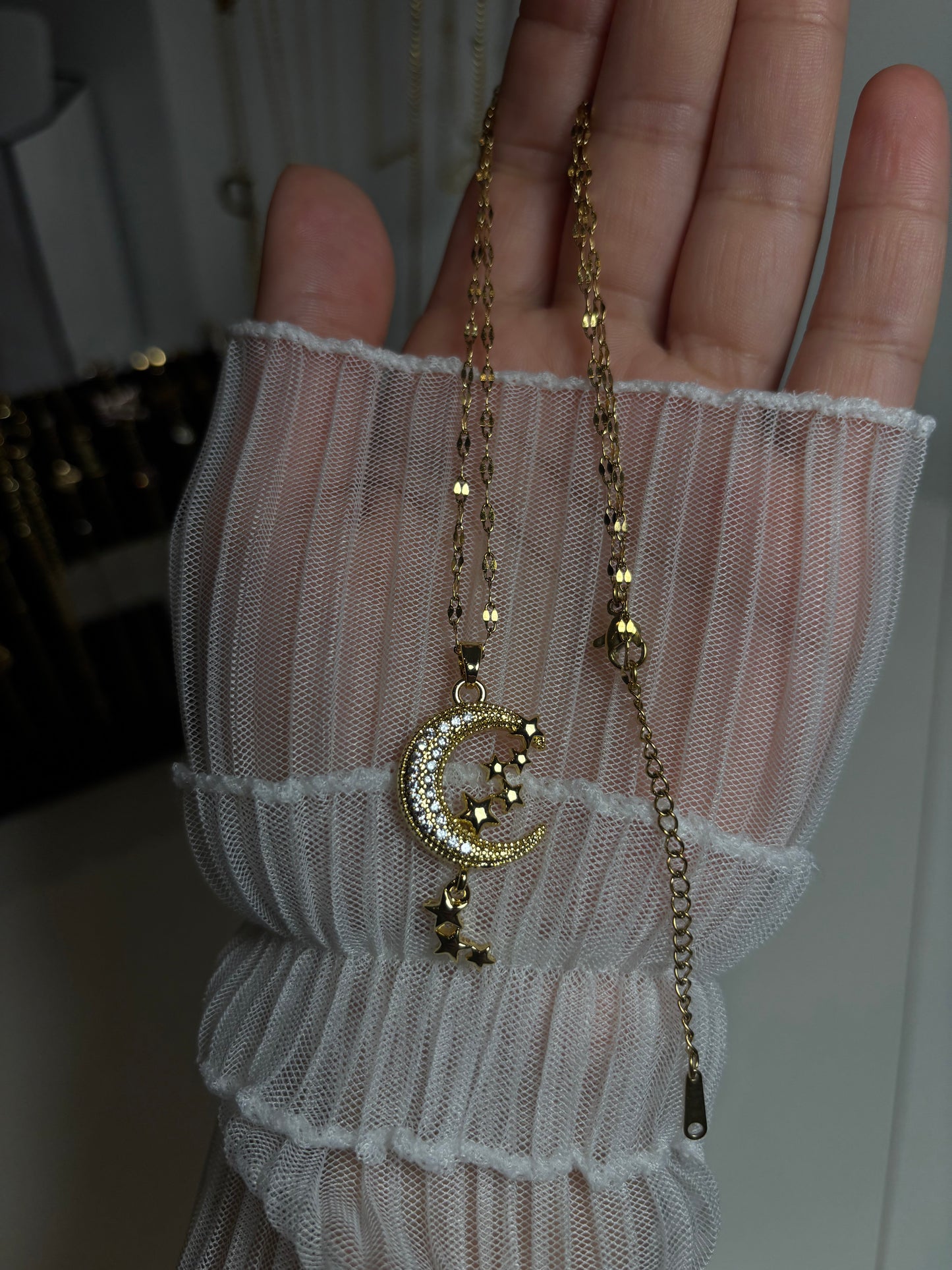 Moon necklace