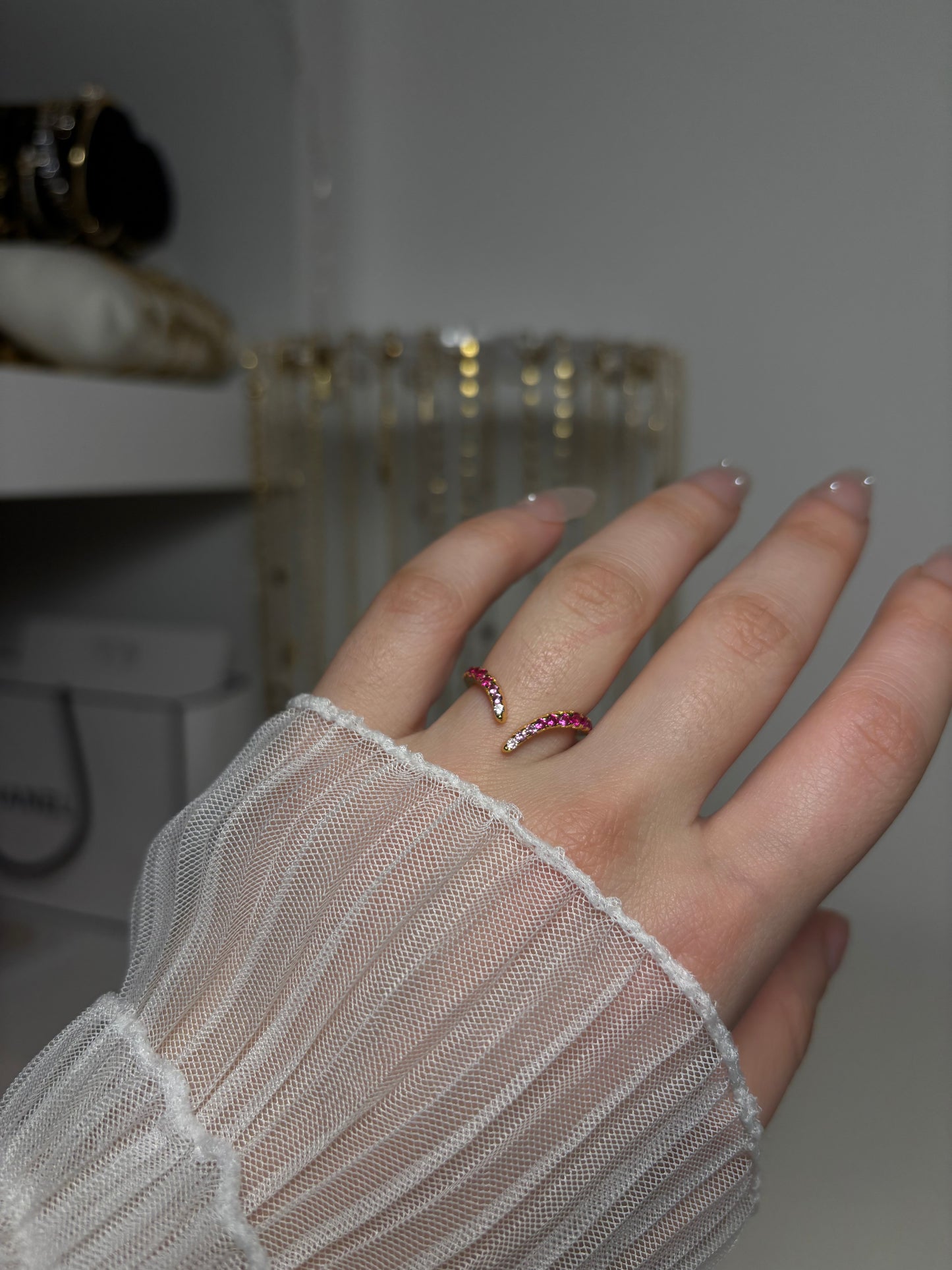 Pink ring