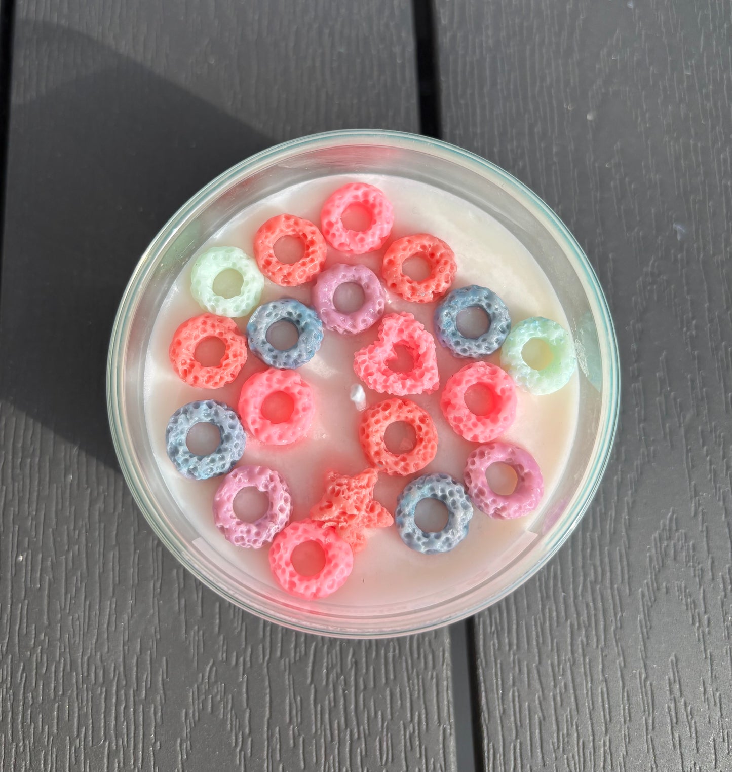 Cereal milk candle