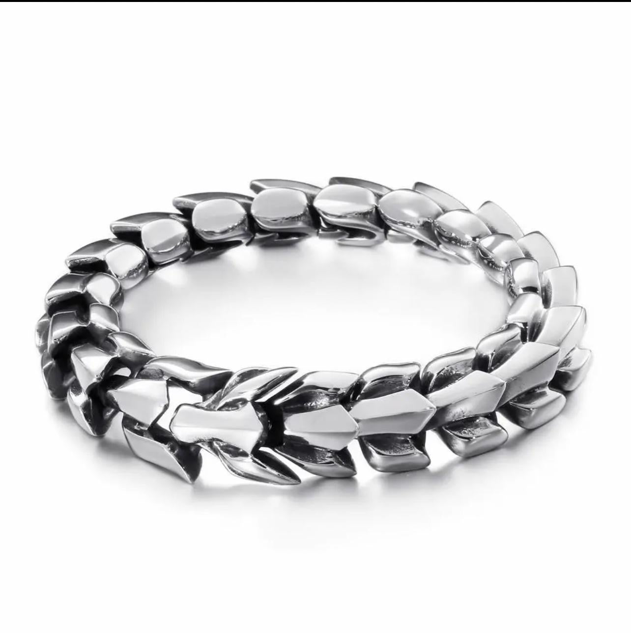 wolf headed bracelet