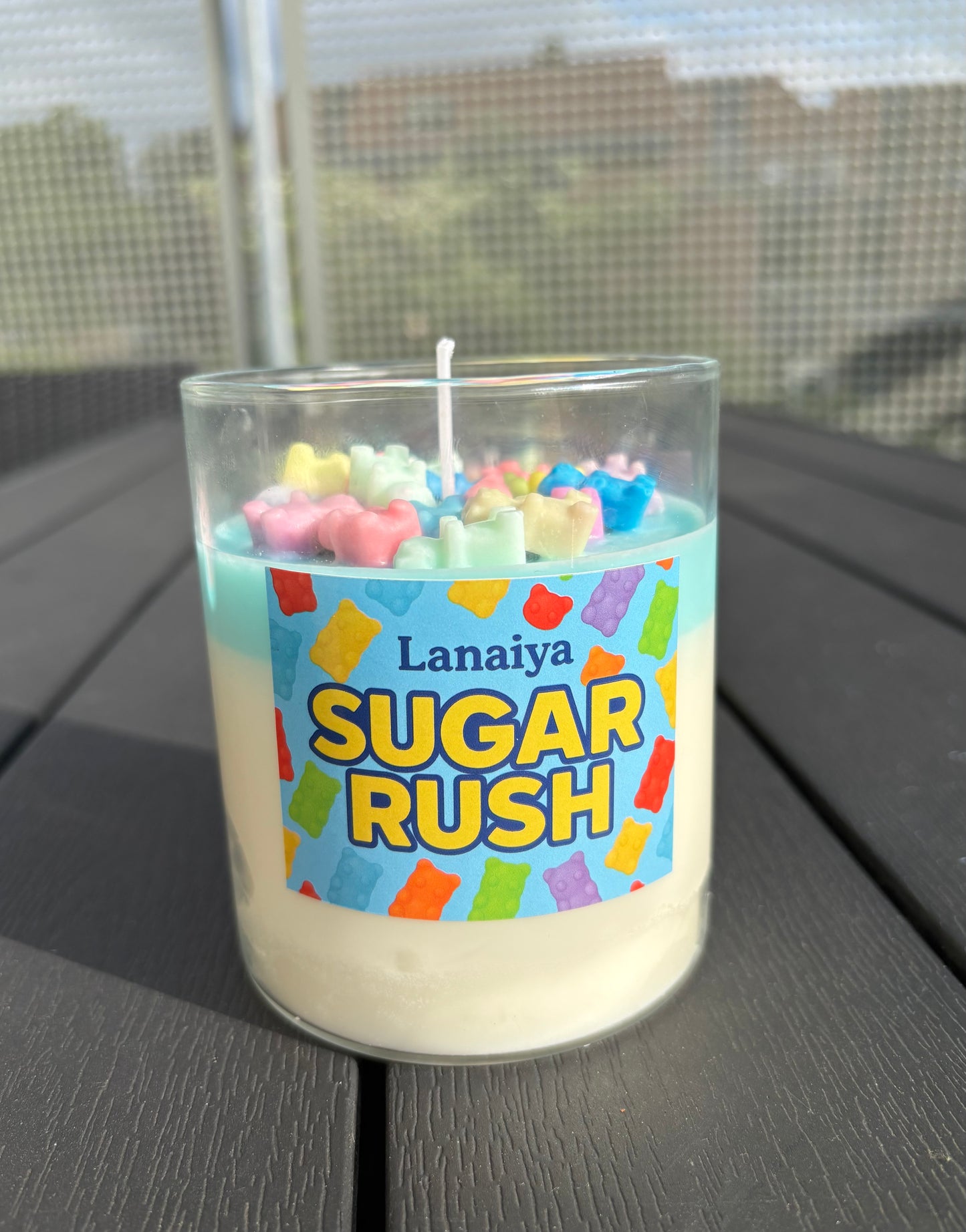 Sugar rush candle