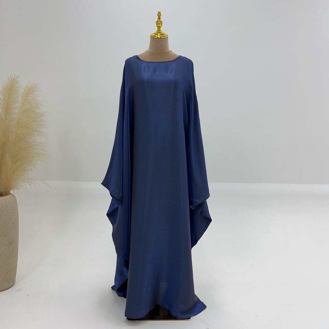 Butterfly abaya donkerblauw