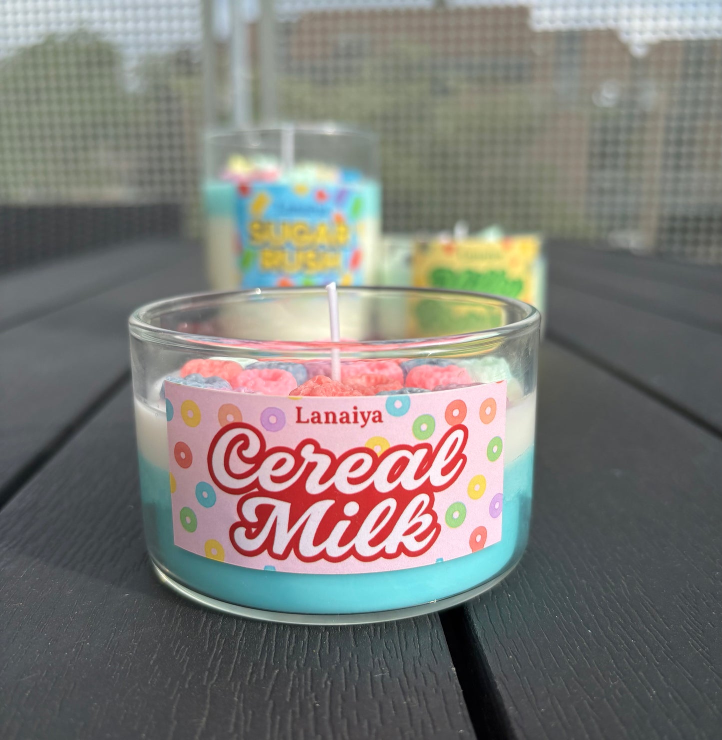 Cereal milk candle