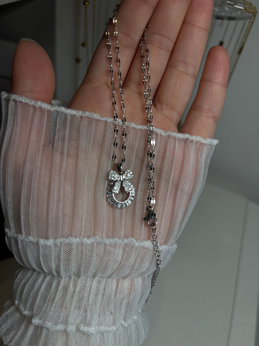 Atace necklace silver
