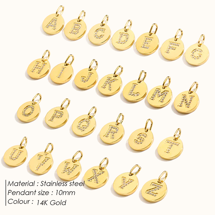Letter pendant – Lanaiya