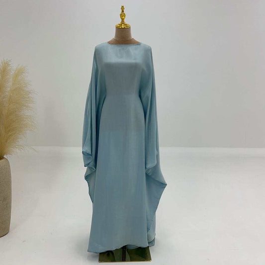 Butterfly abaya lichtblauw