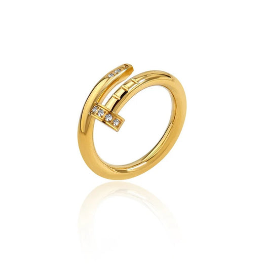 Detalle de anillo de púas