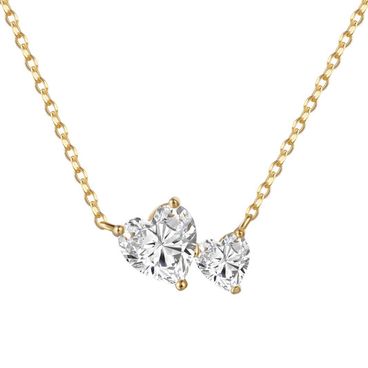 Collar de corazón | Plata 925