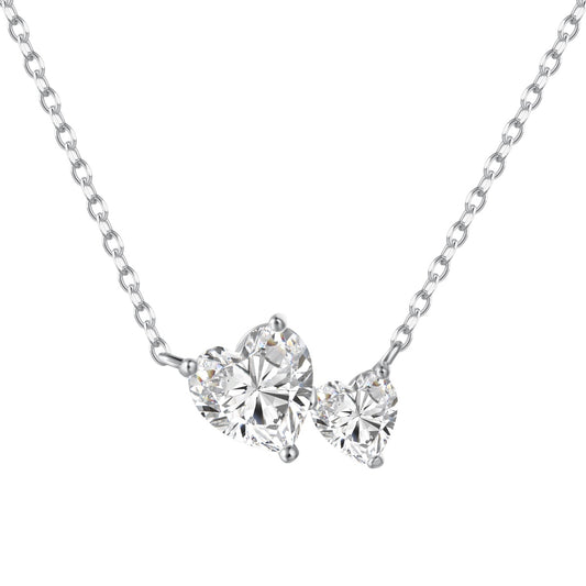 Collar de corazón | Plata 925